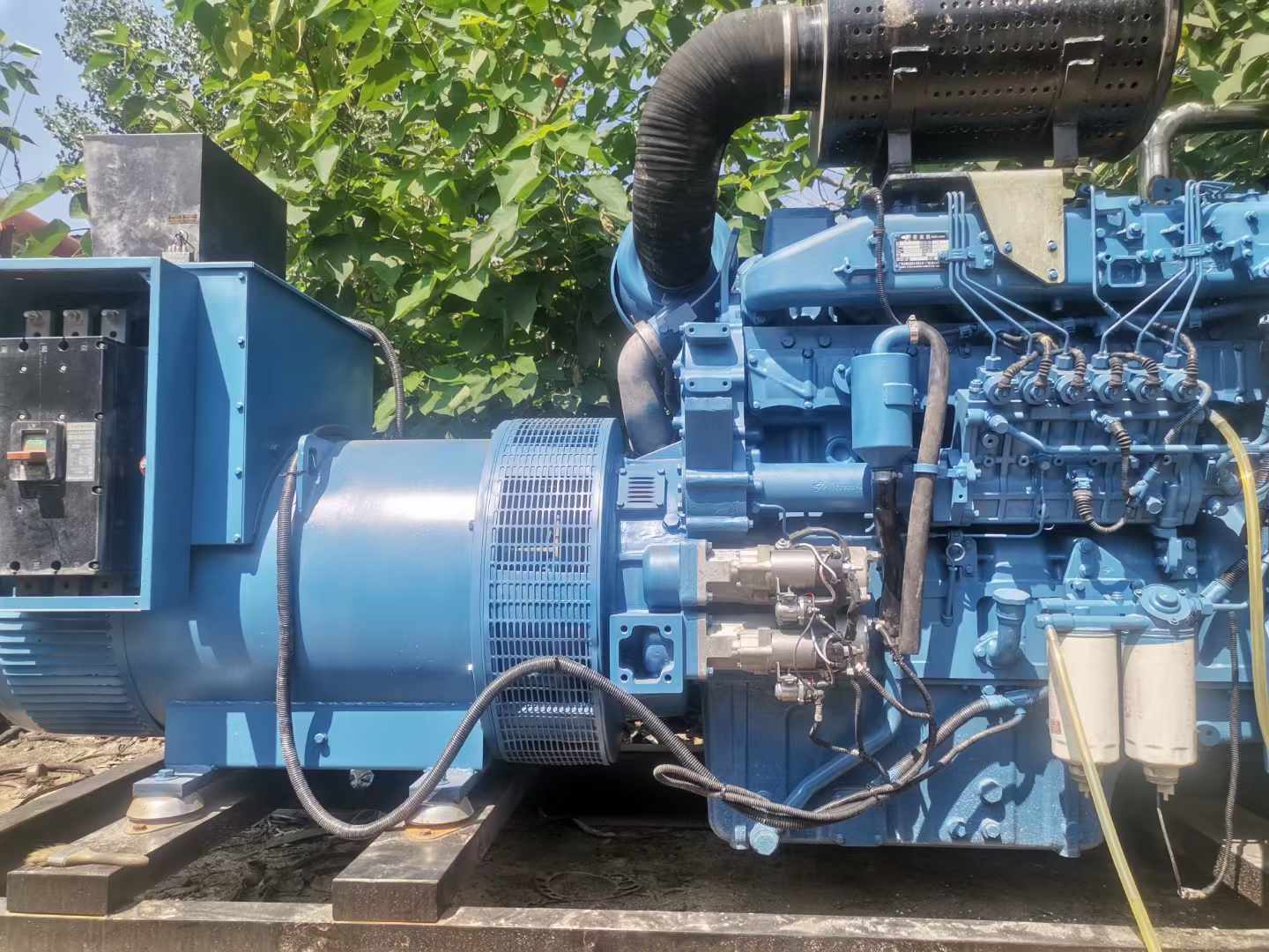 乐平详细说明降低 800kW 柴油发电机输出电流波动的方法